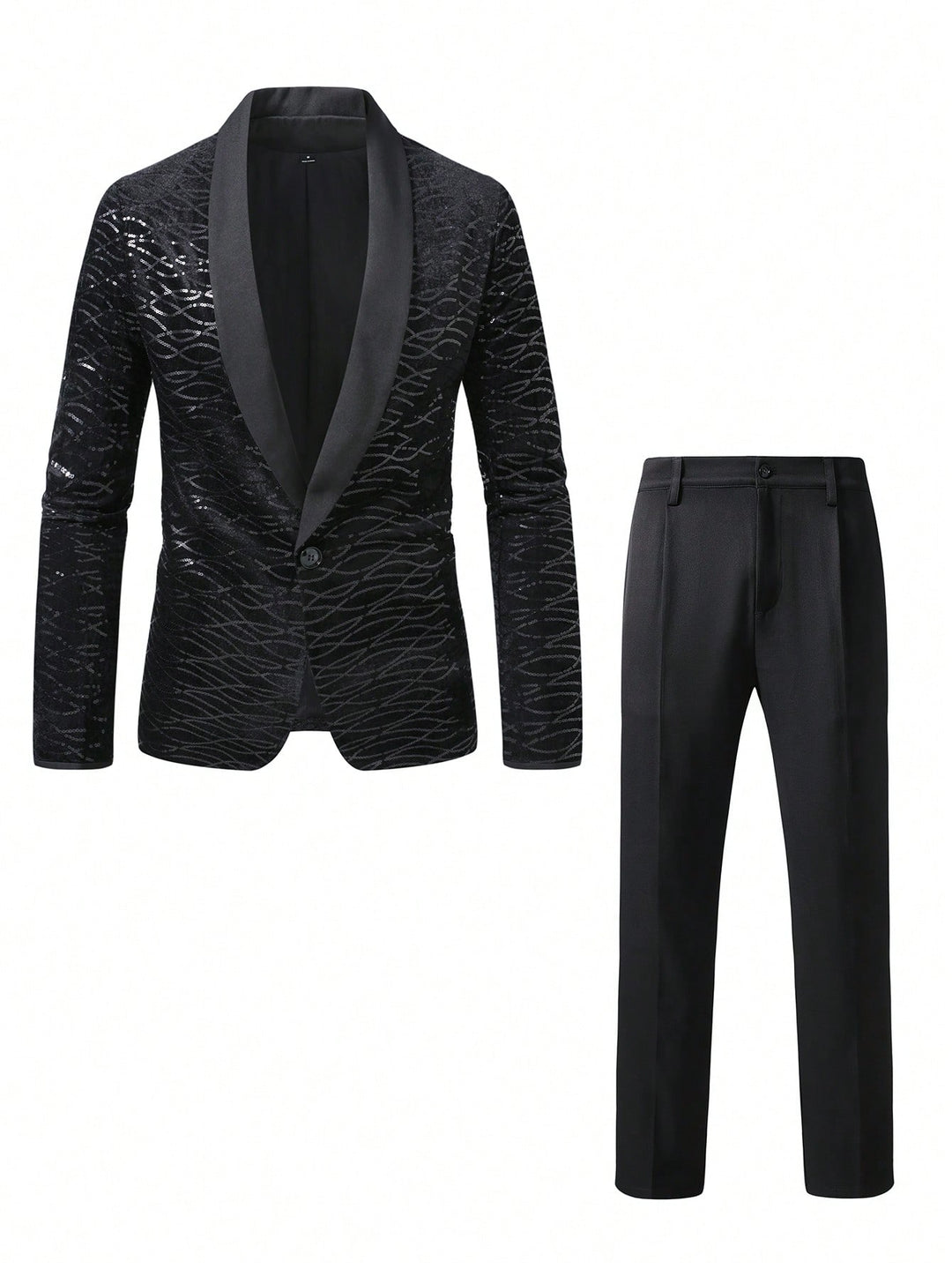 Costum SHEIN, negru