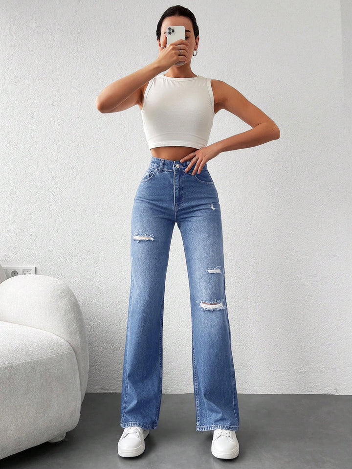 Jeans SHEIN, albastru