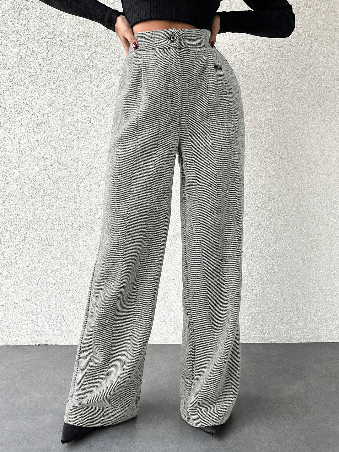 Pantalon SHEIN, gri