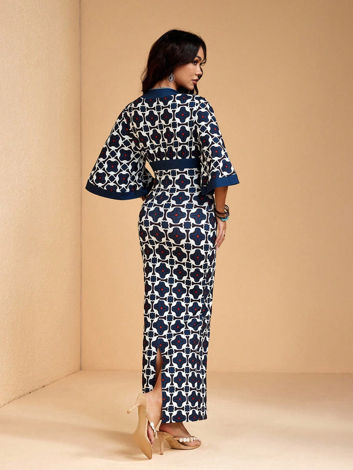 Rochie maxi SHEIN, mix culori