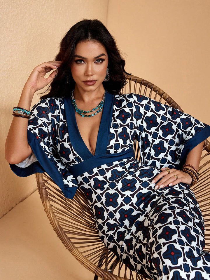 Rochie maxi SHEIN, mix culori