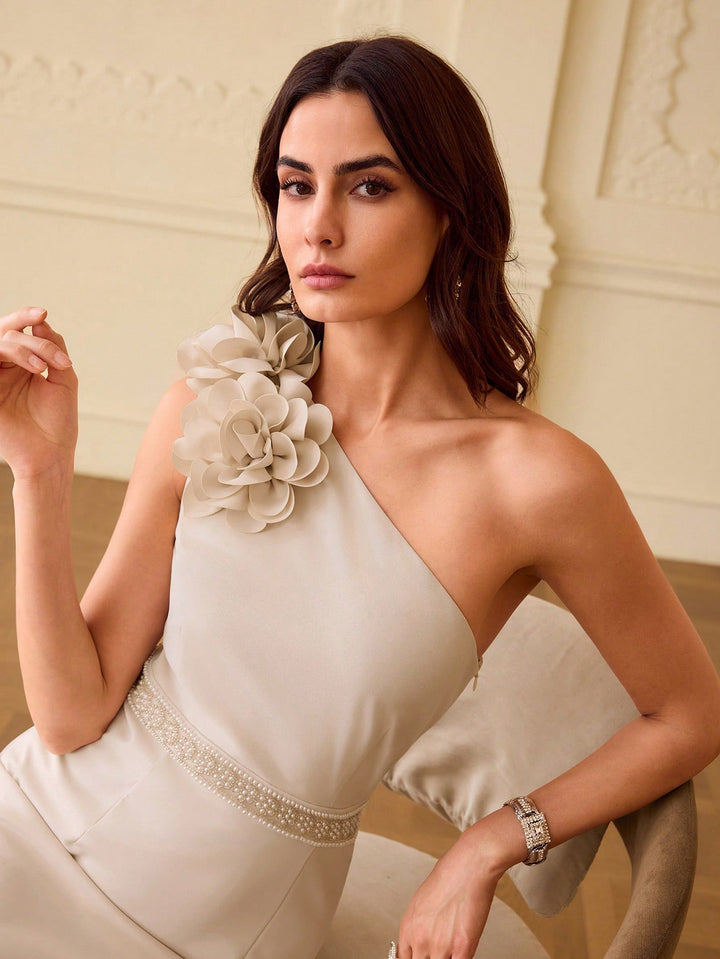 Rochie midi SHEIN, alb