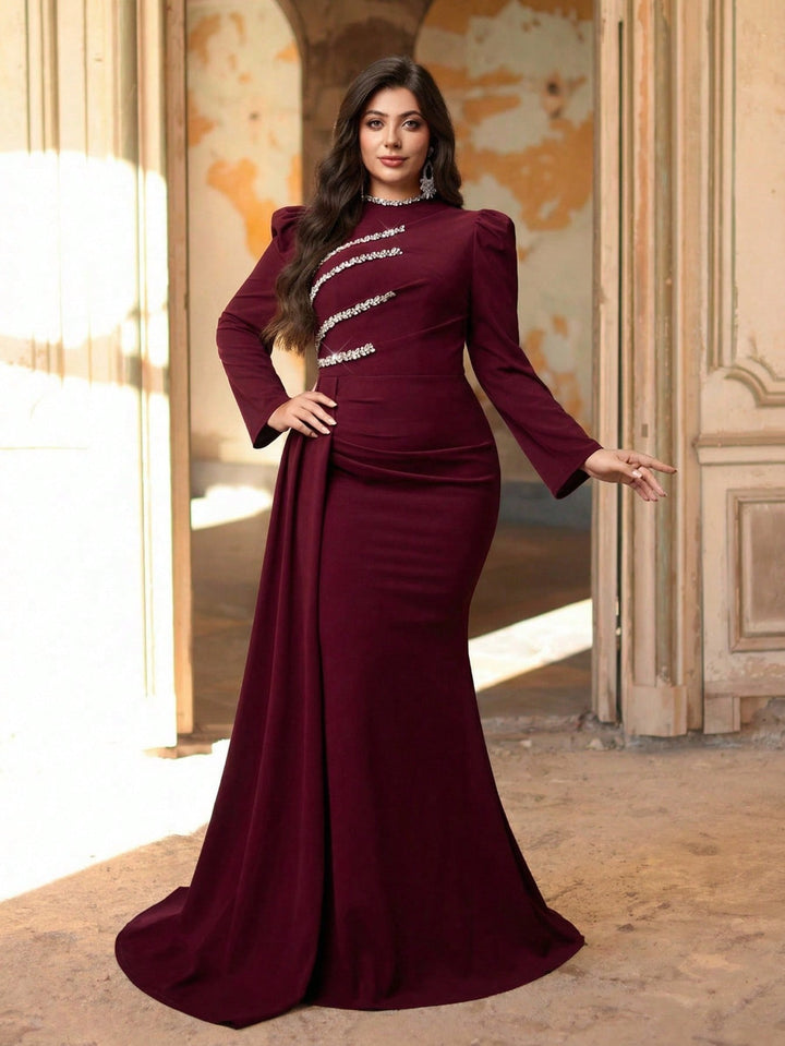 Rochie SHEIN, vișiniu