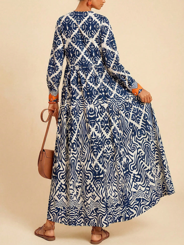 Rochie maxi SHEIN, mix culori
