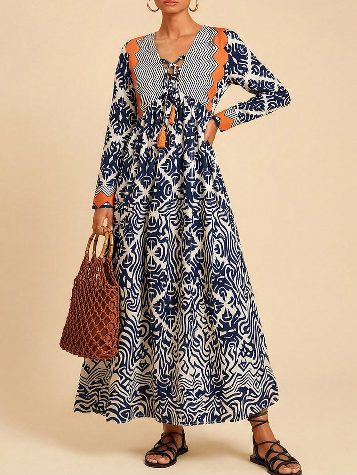 Rochie maxi SHEIN, mix culori