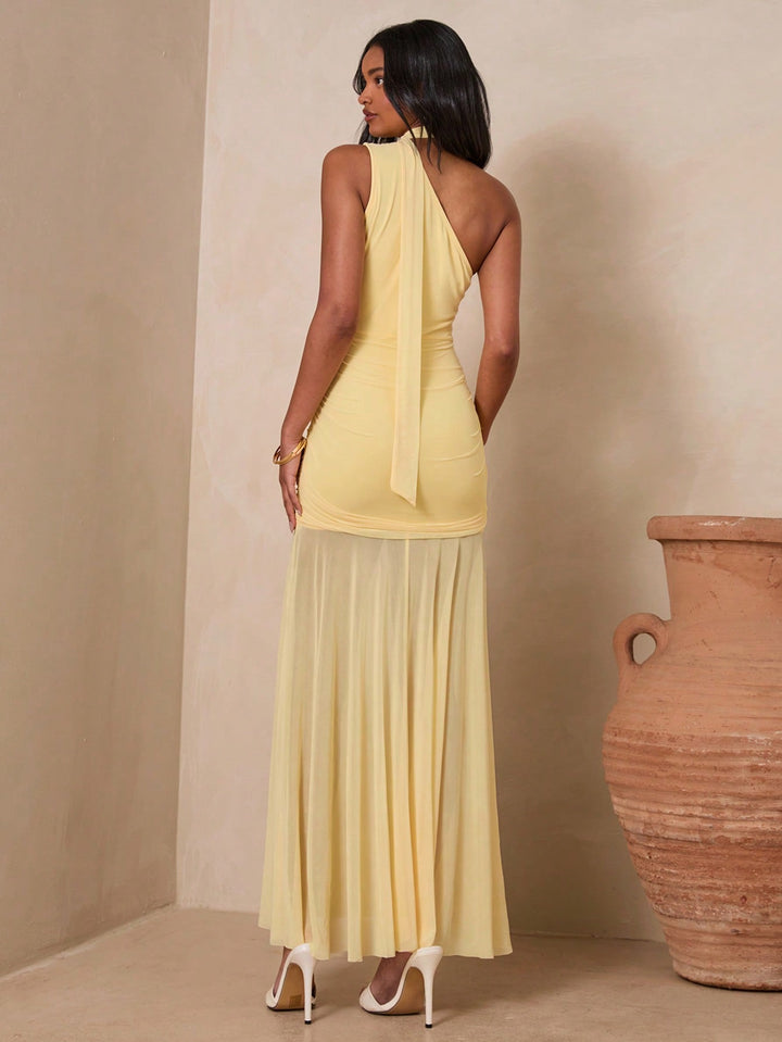 Rochie maxi SHEIN, galben