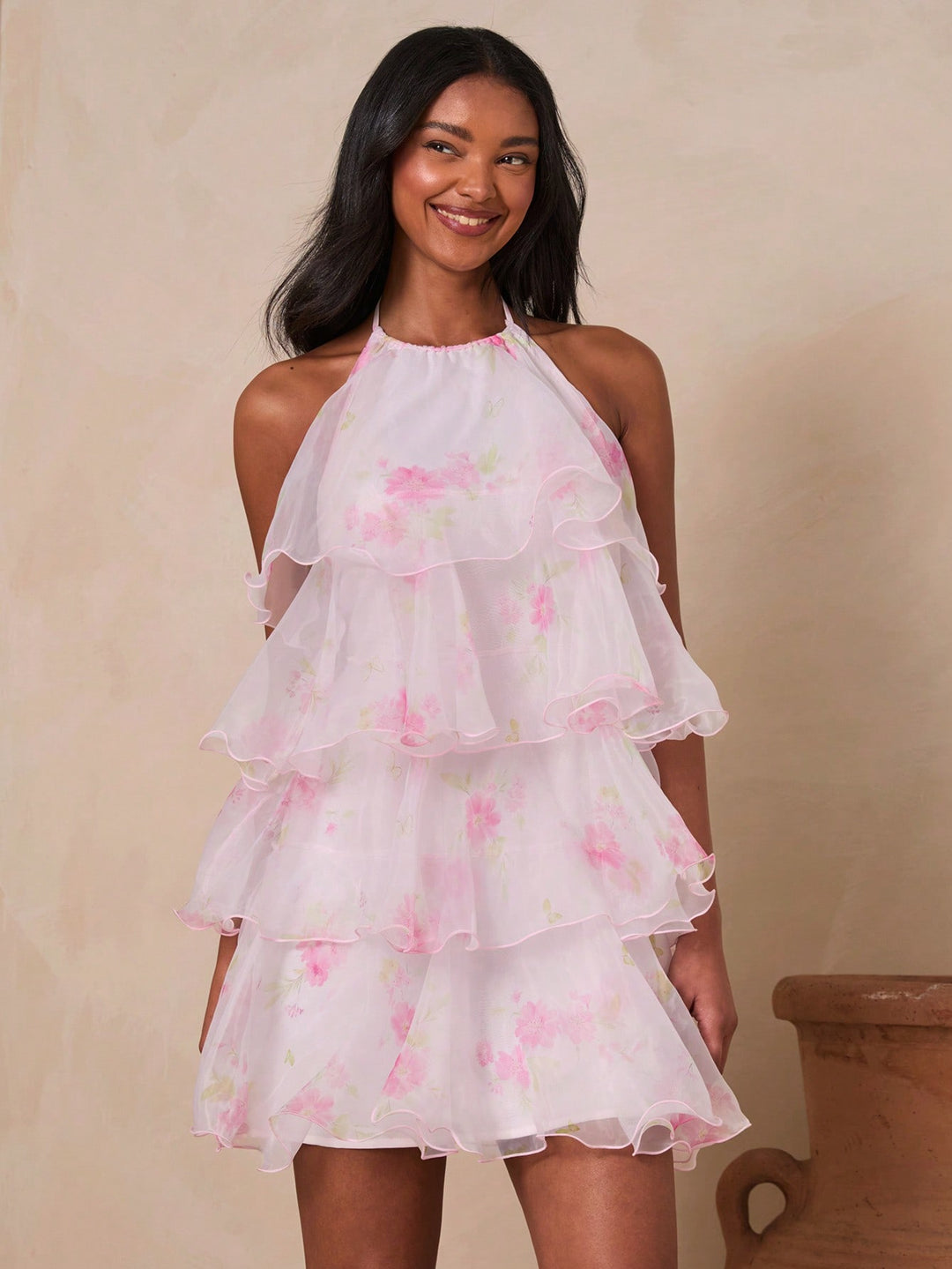 SHEIN mini ruha, rózsaszín
