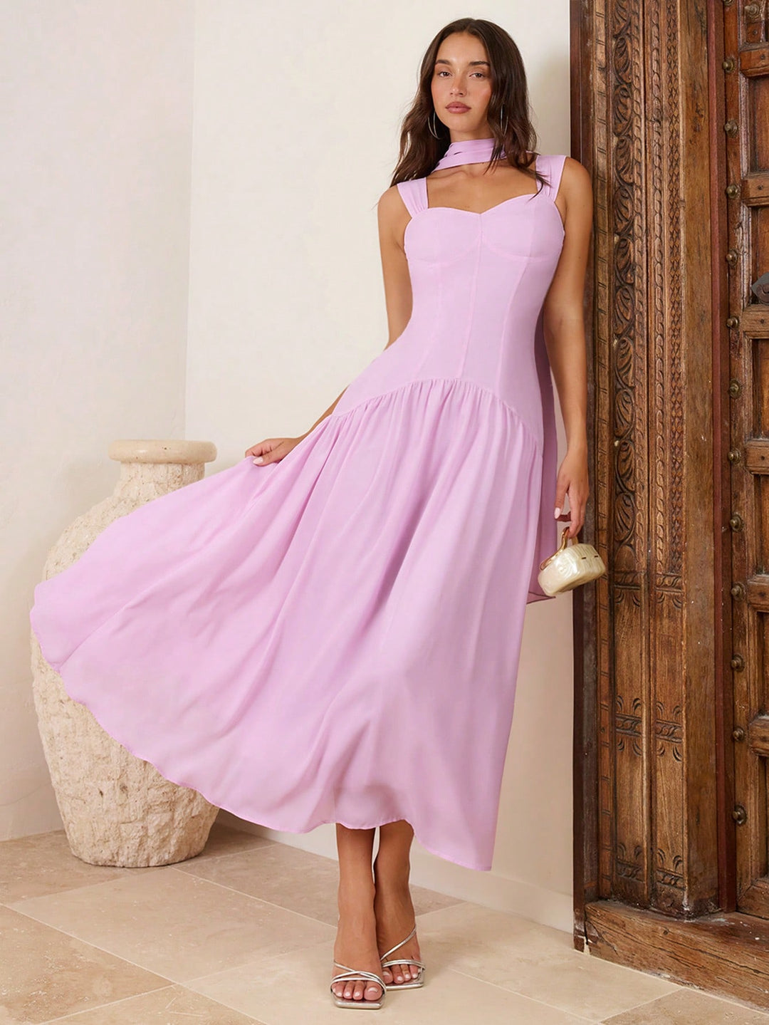 Rochie maxi SHEIN, mov