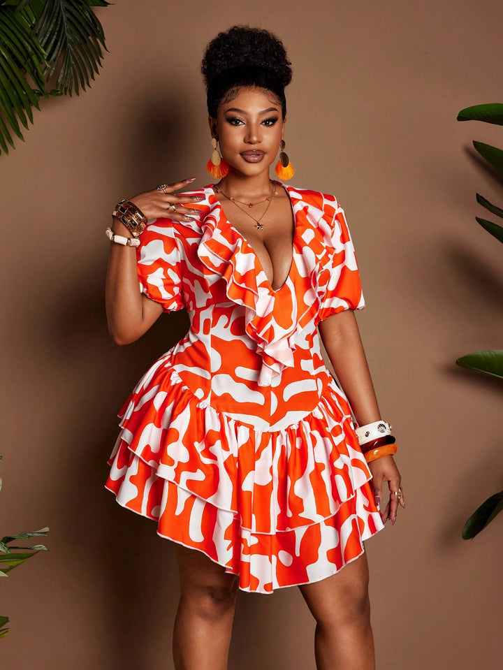 Rochie SHEIN, portocaliu
