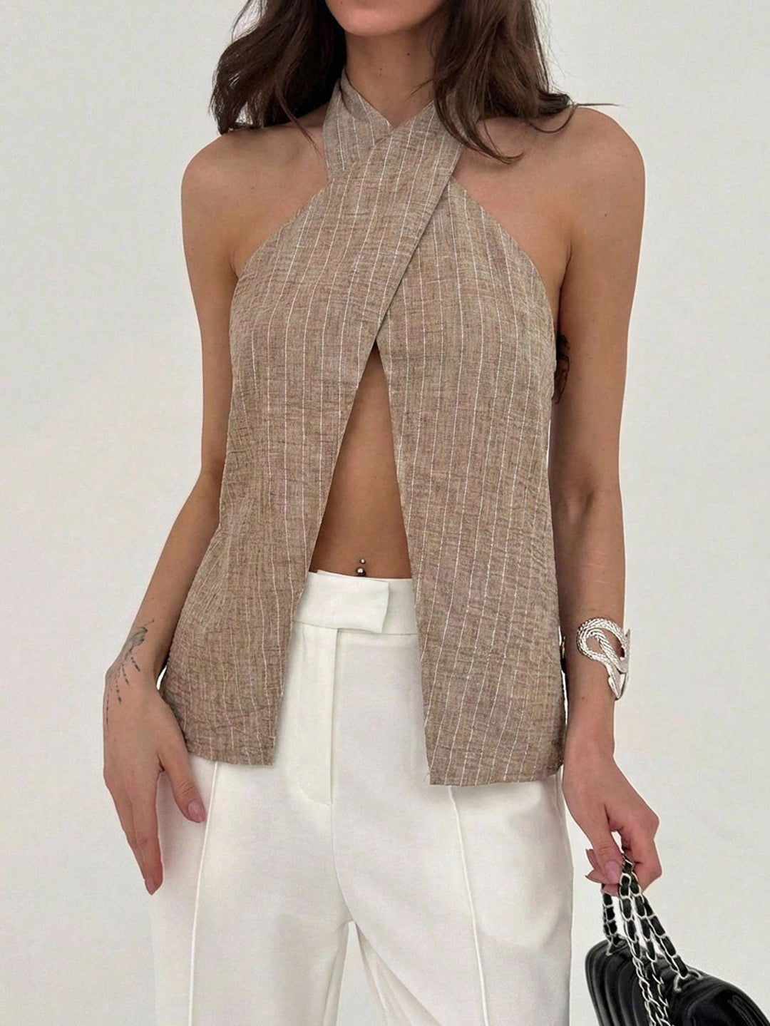 Top SHEIN, bej