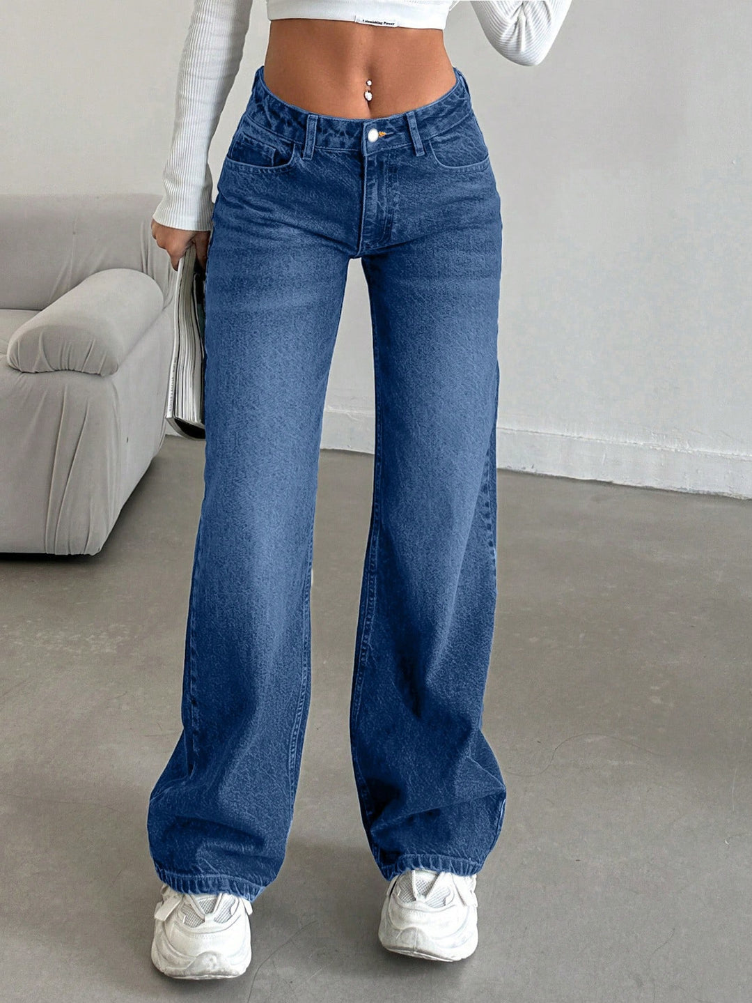 Jeans SHEIN, albastru