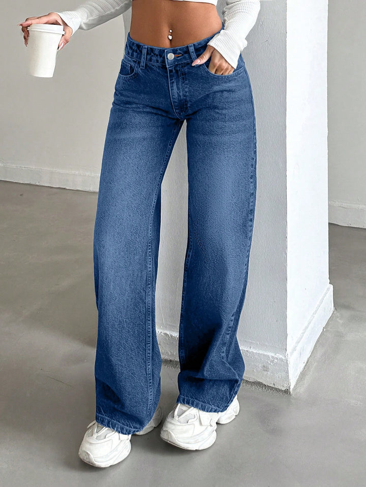Jeans SHEIN, albastru