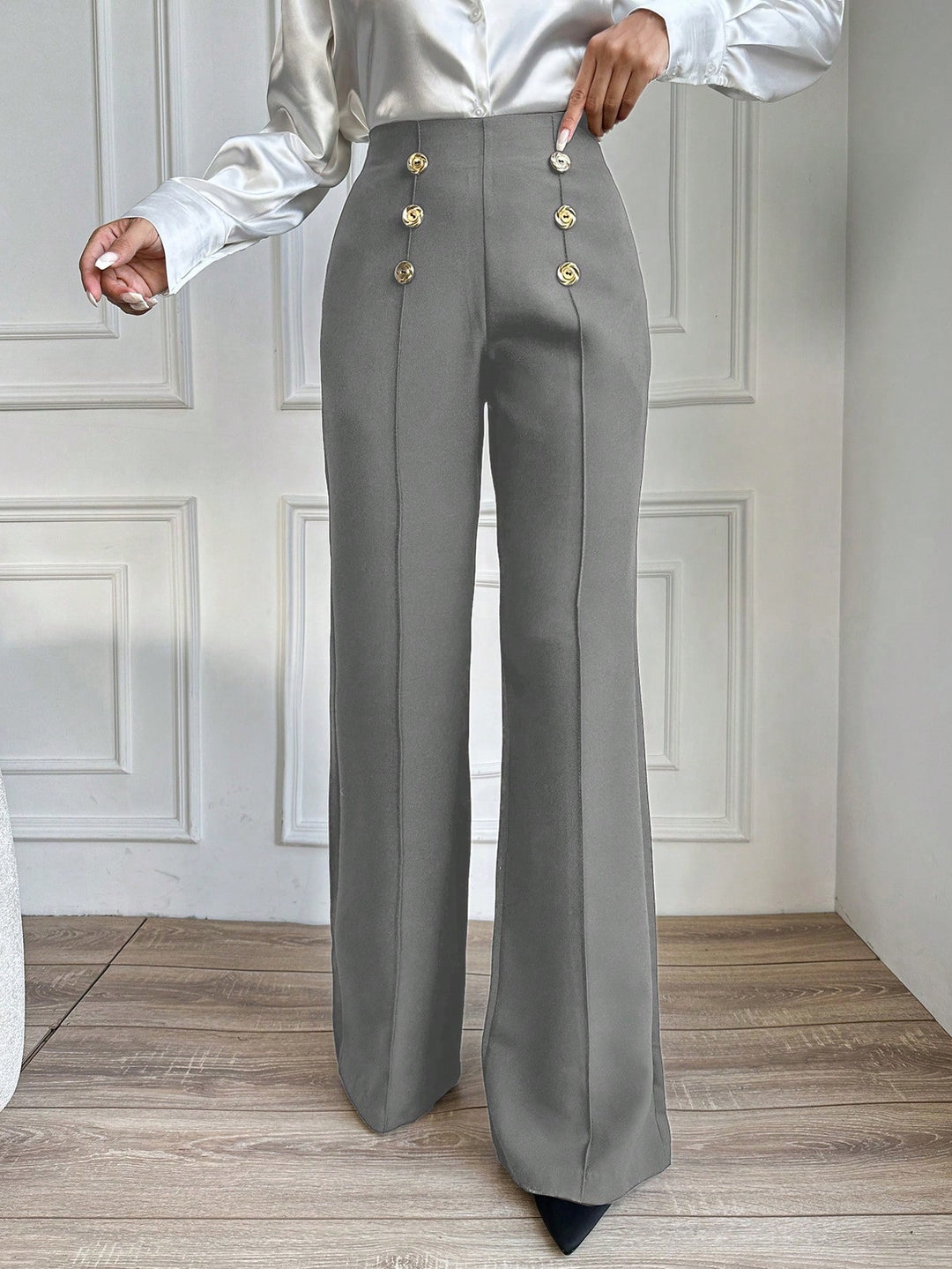 Pantaloni SHEIN, gri