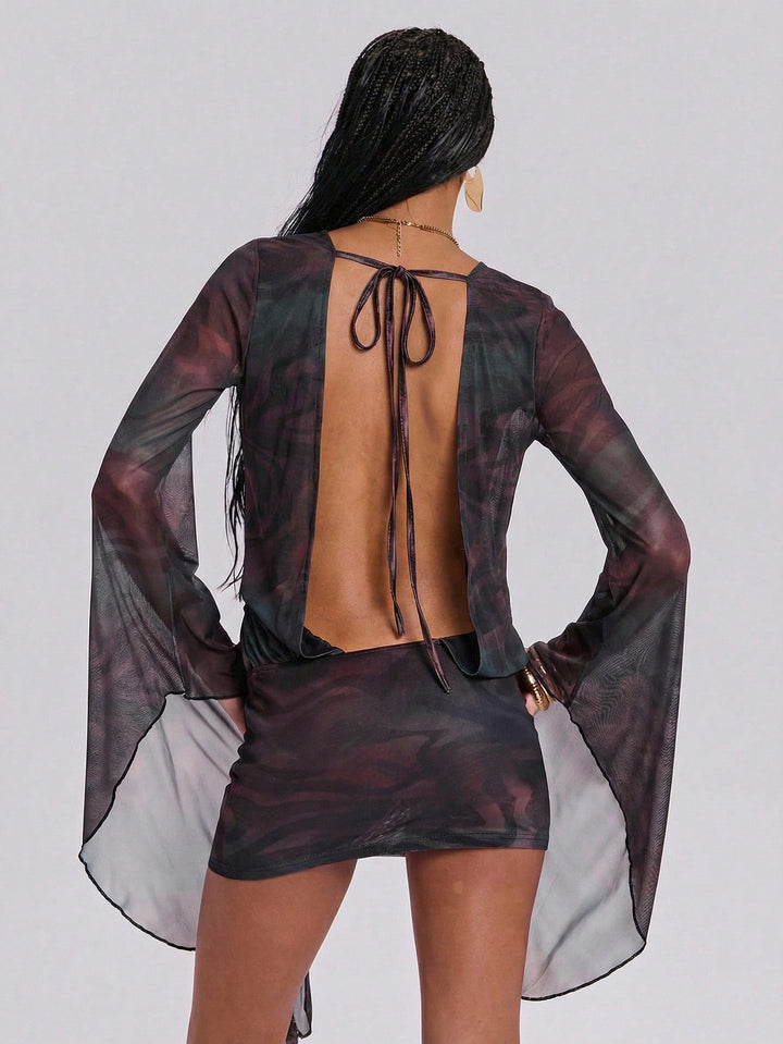 Rochie mini SHEIN, mix culori