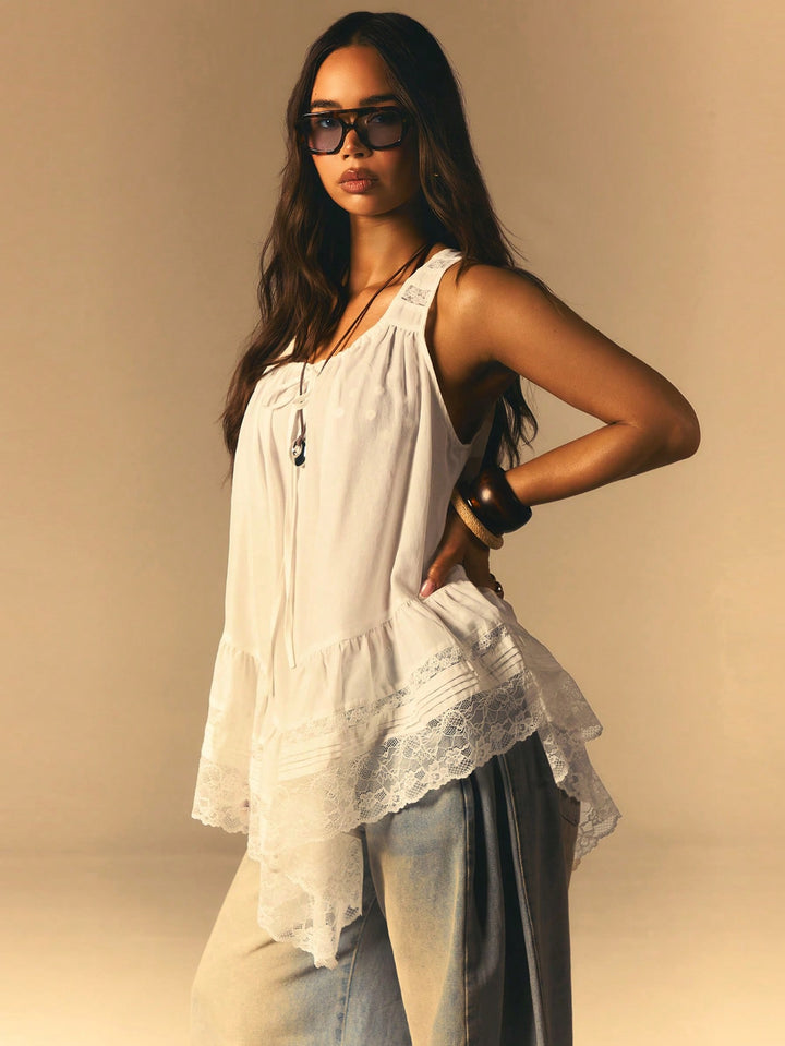Top SHEIN, portocaliu