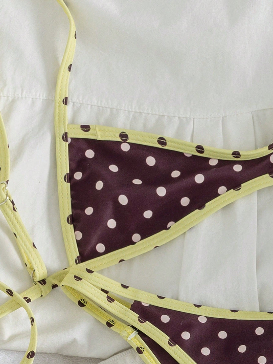 SHEIN bikinyszett, barna