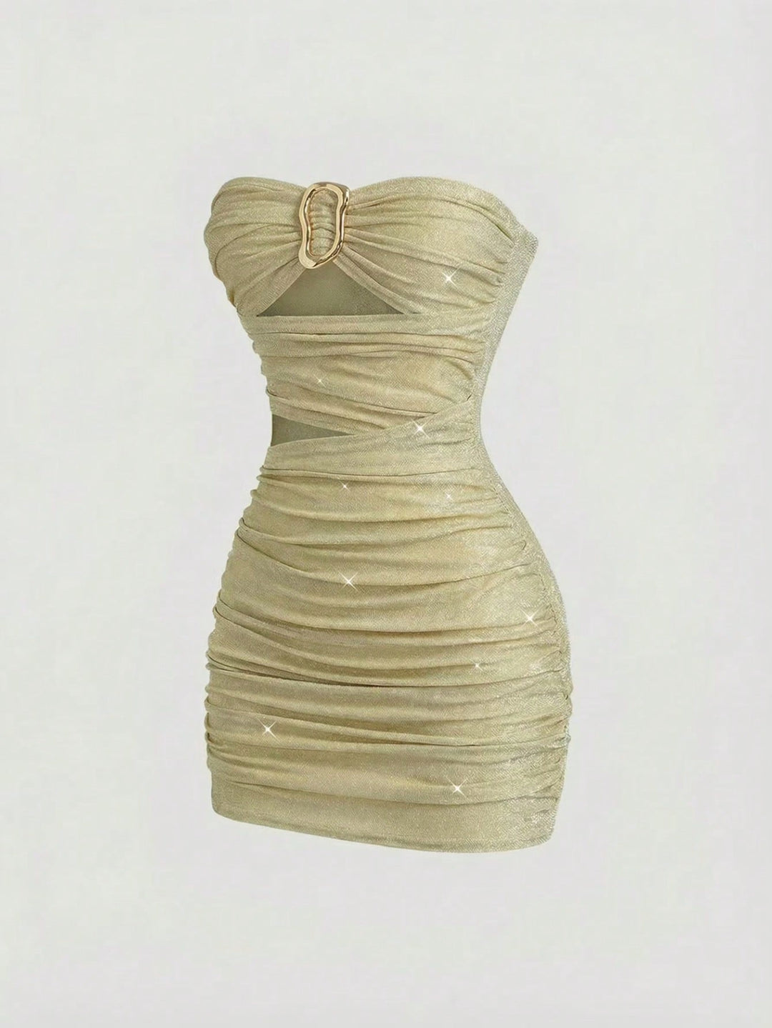 Rochie mini SHEIN, galben