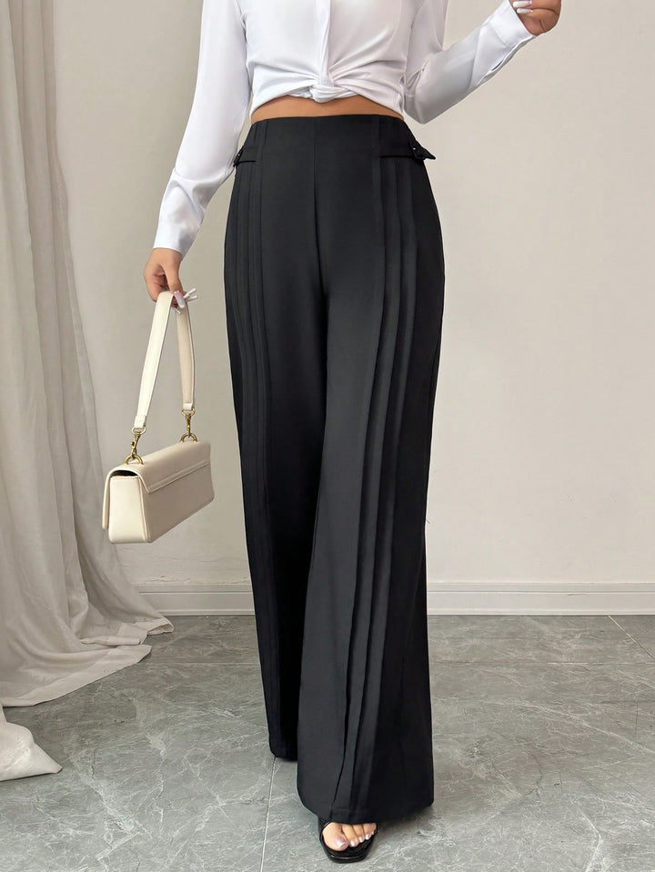 Pantaloni SHEIN, negru