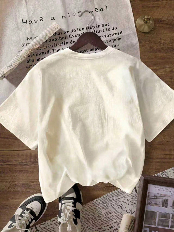 Tricou SHEIN, portocaliu