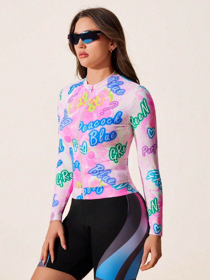 Tricou de ciclism SHEIN, mix culori