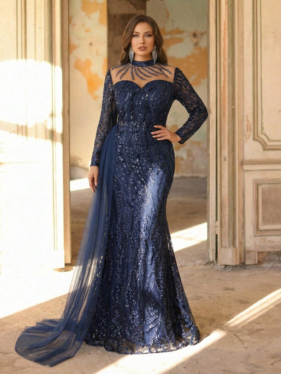 Rochie SHEIN, albastru
