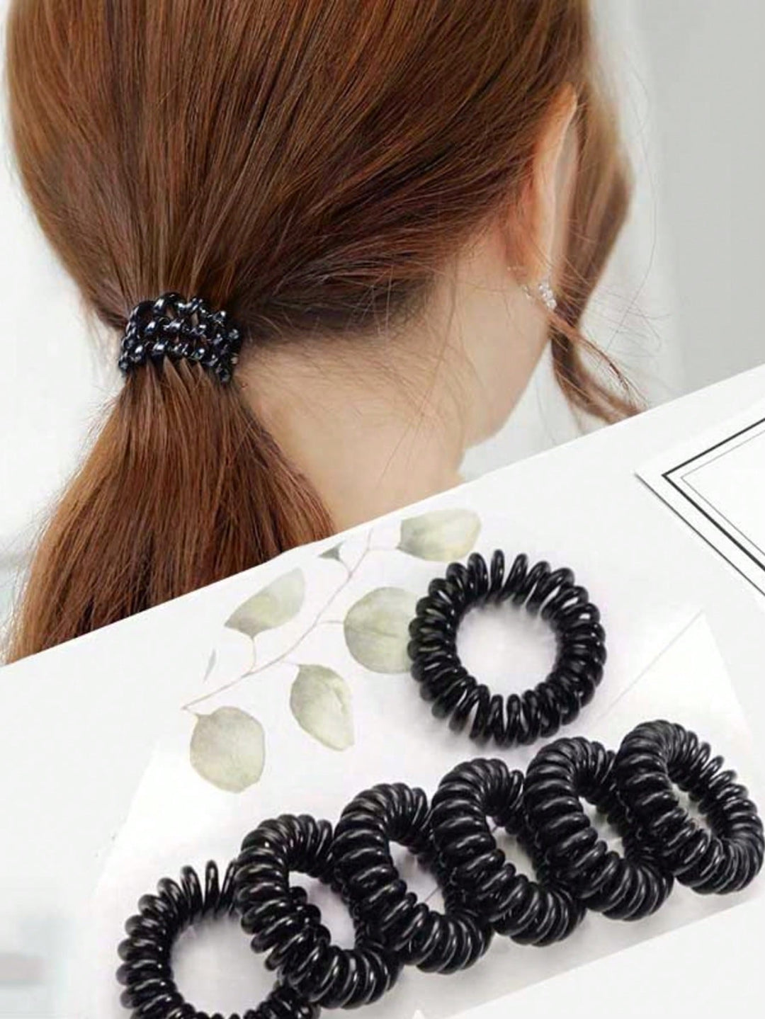 Elastic de păr SHEIN, negru