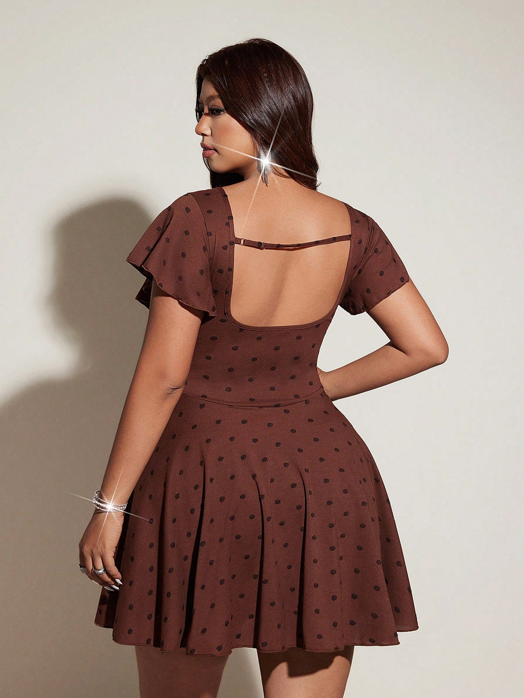 Rochie SHEIN, maro