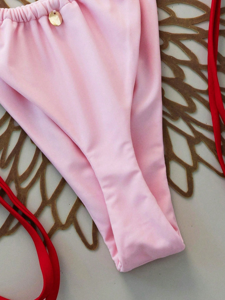 Set bikini SHEIN, roz