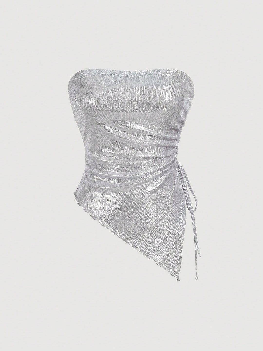 Top SHEIN, argintiu