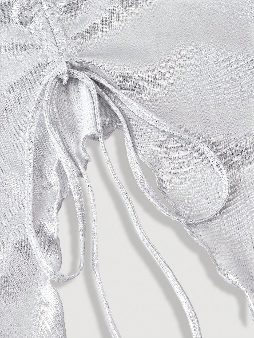 Top SHEIN, argintiu