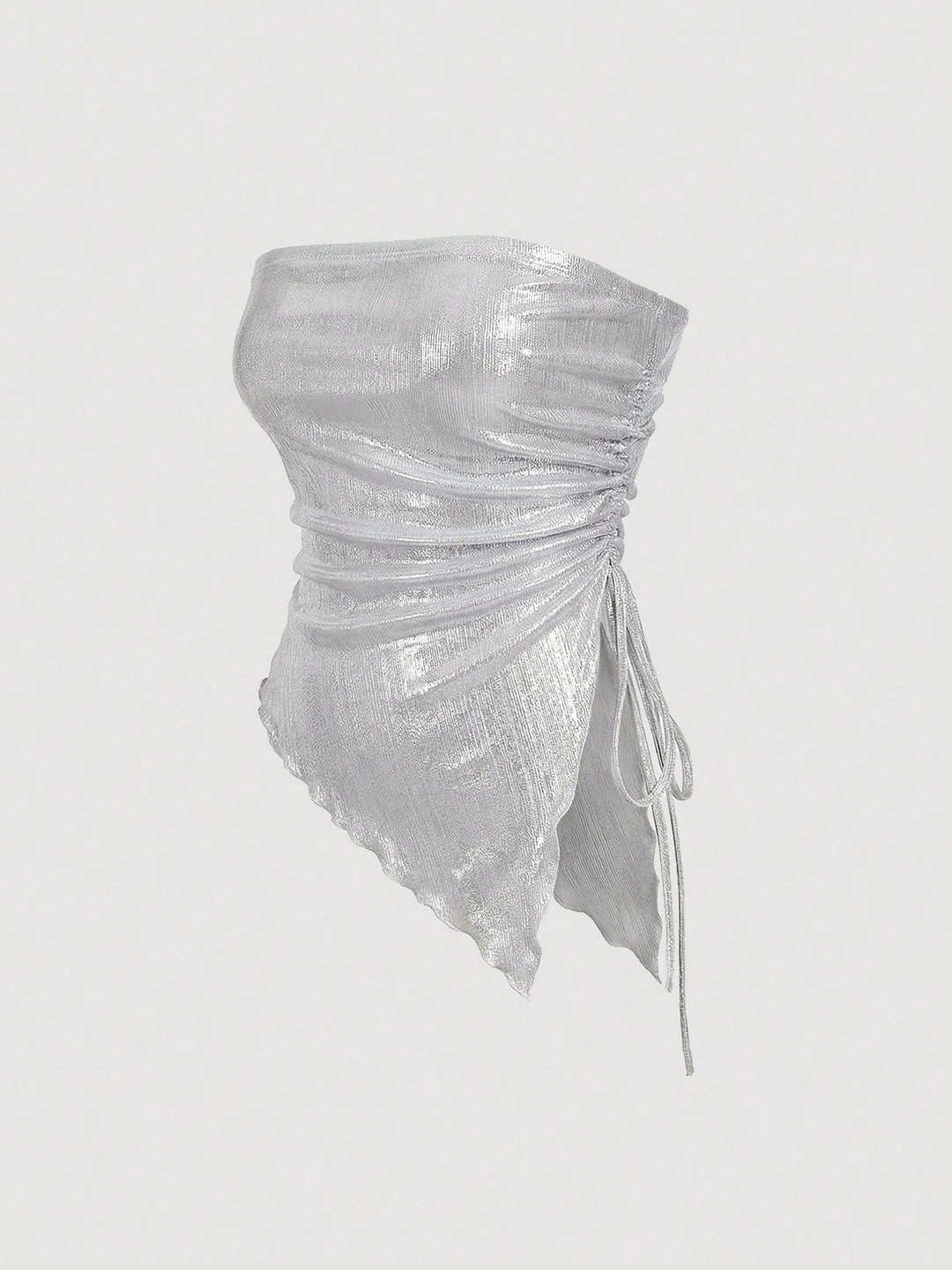 Top SHEIN, argintiu