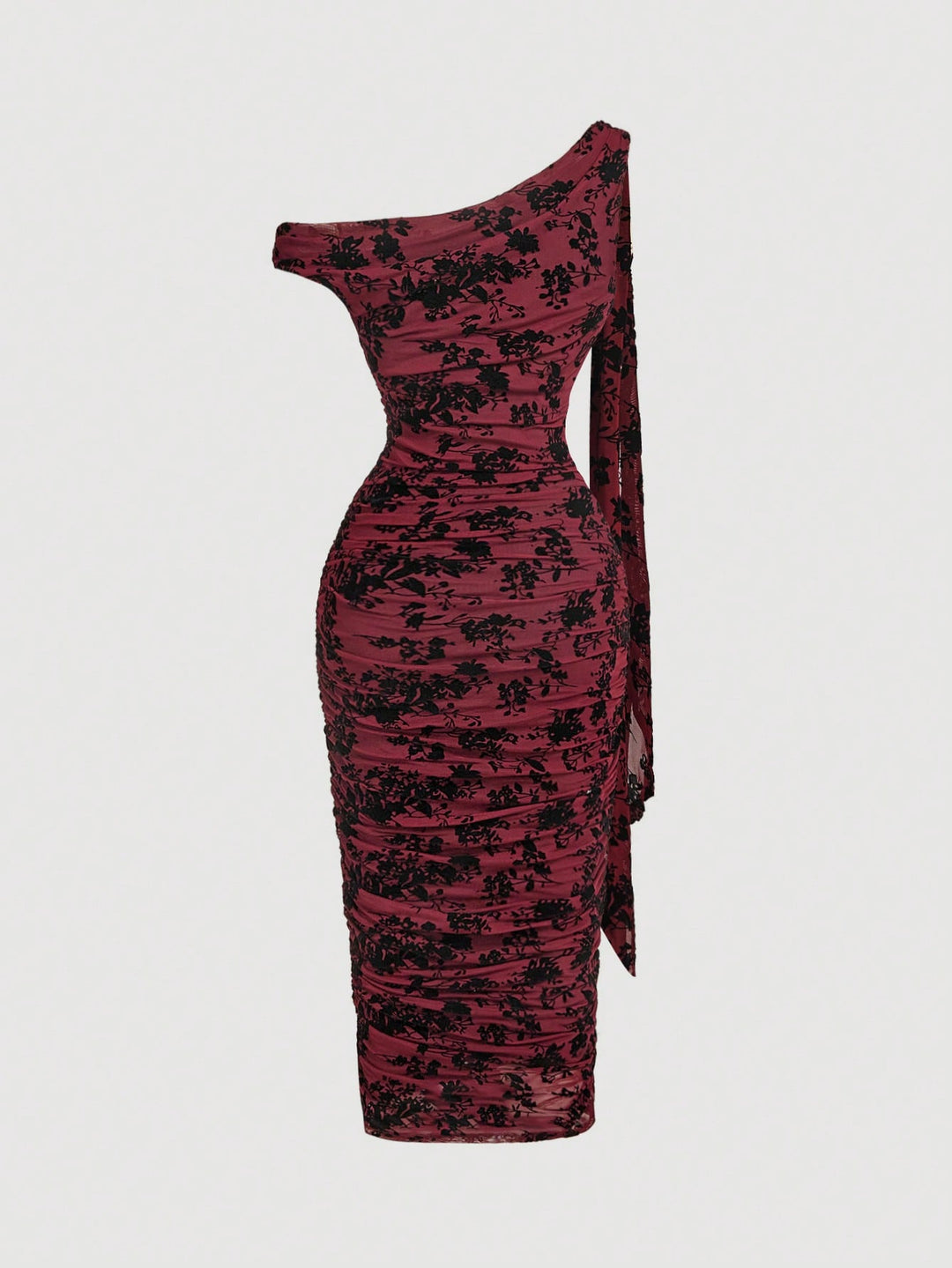 Rochie midi SHEIN, mix culori