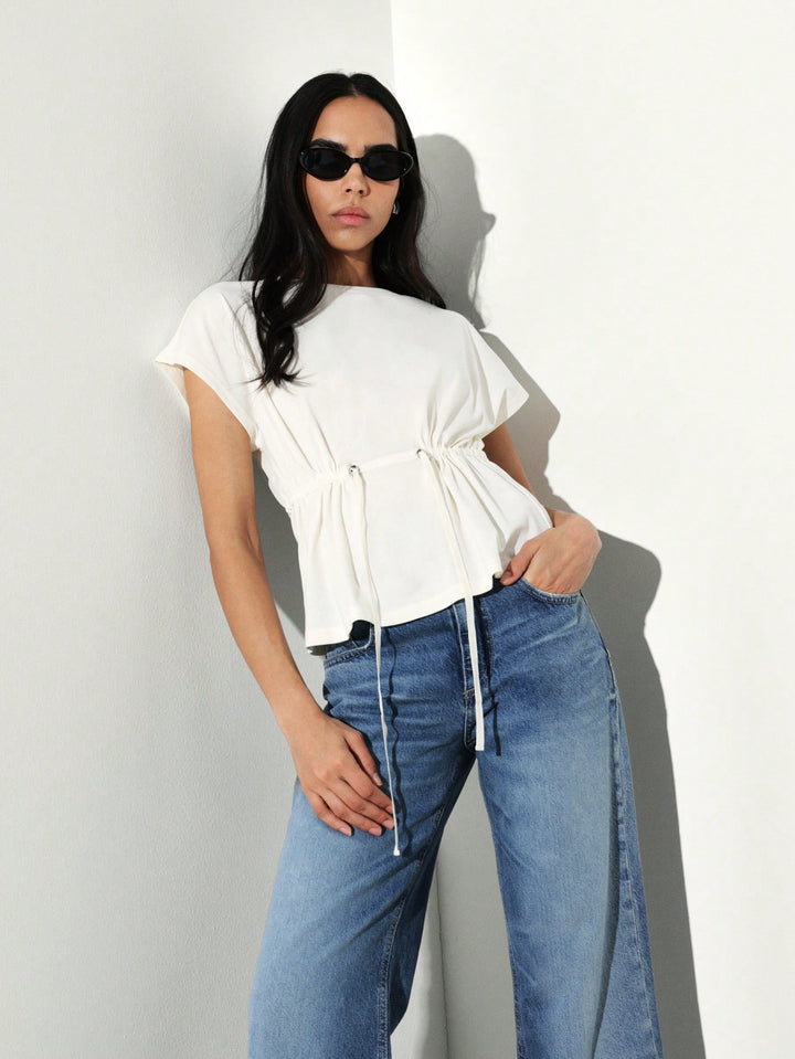 Tricou SHEIN, bej