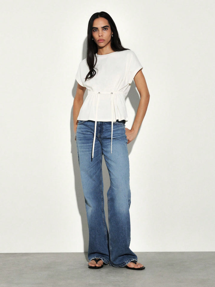 Tricou SHEIN, bej