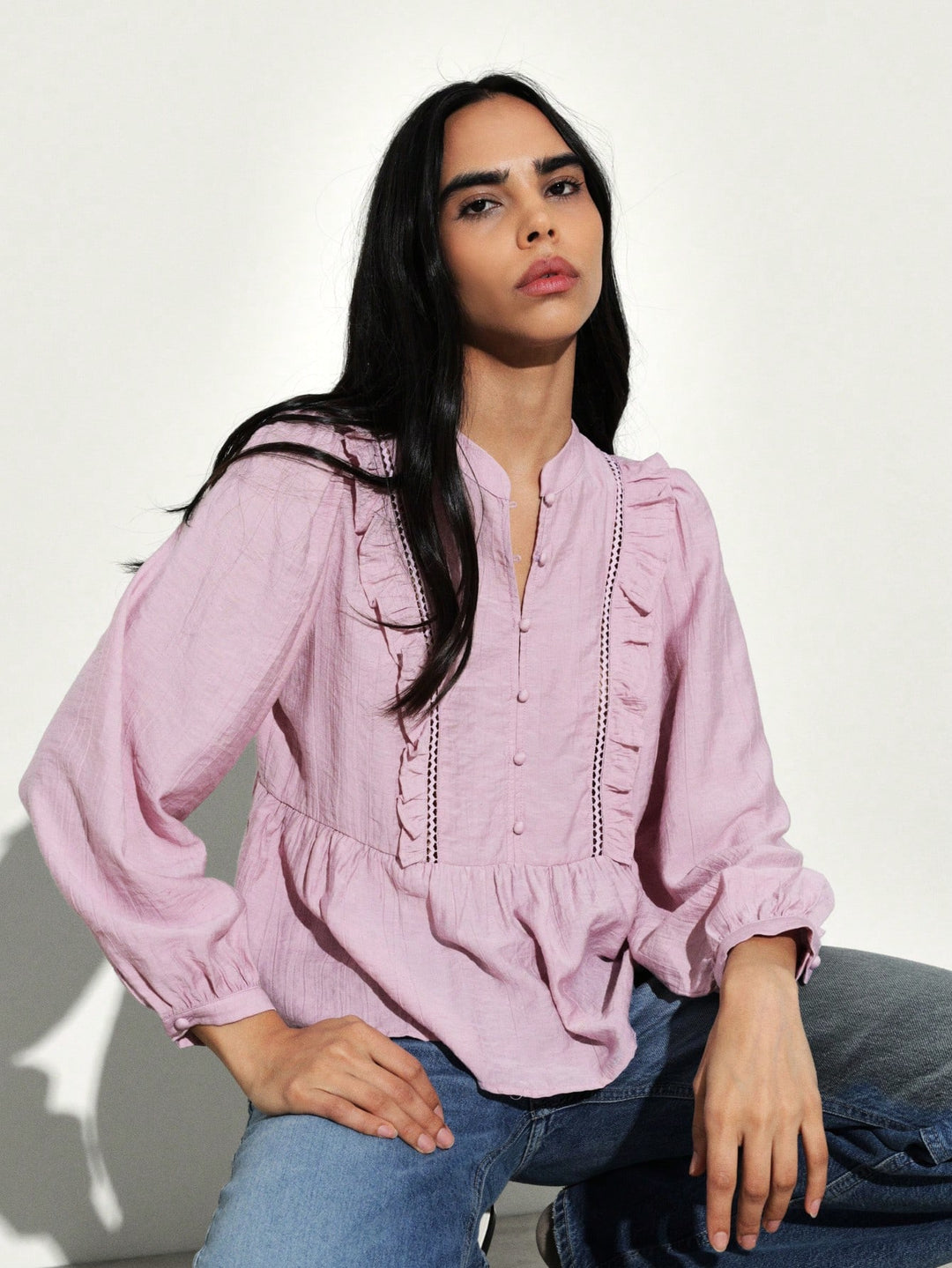 Bluza SHEIN, mov