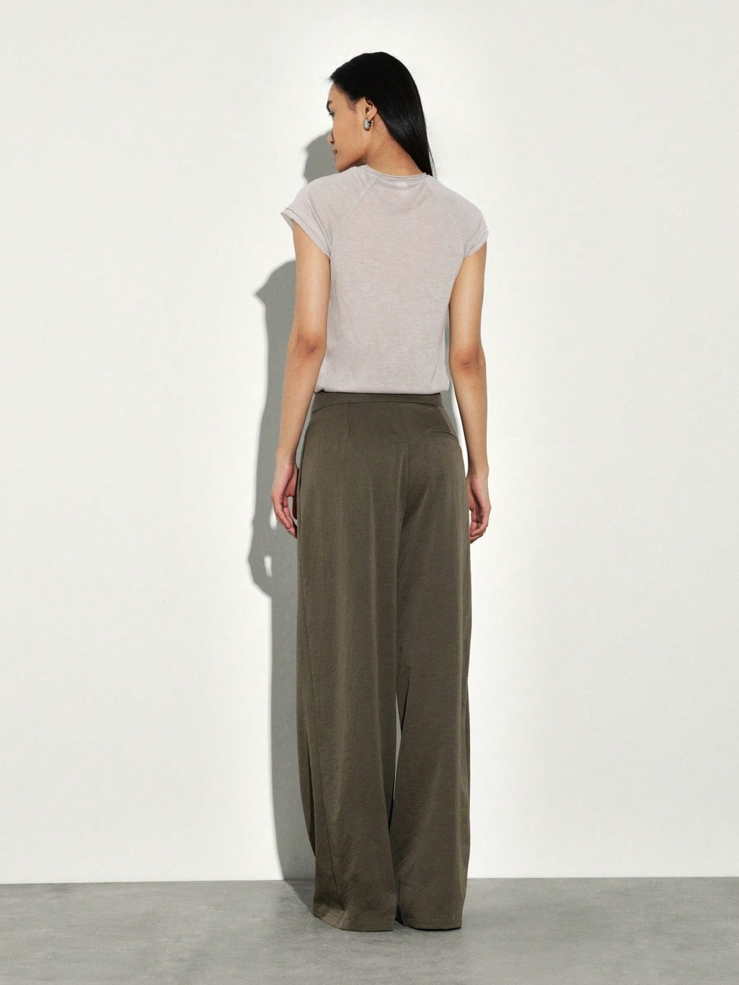 Pantaloni SHEIN, kaki