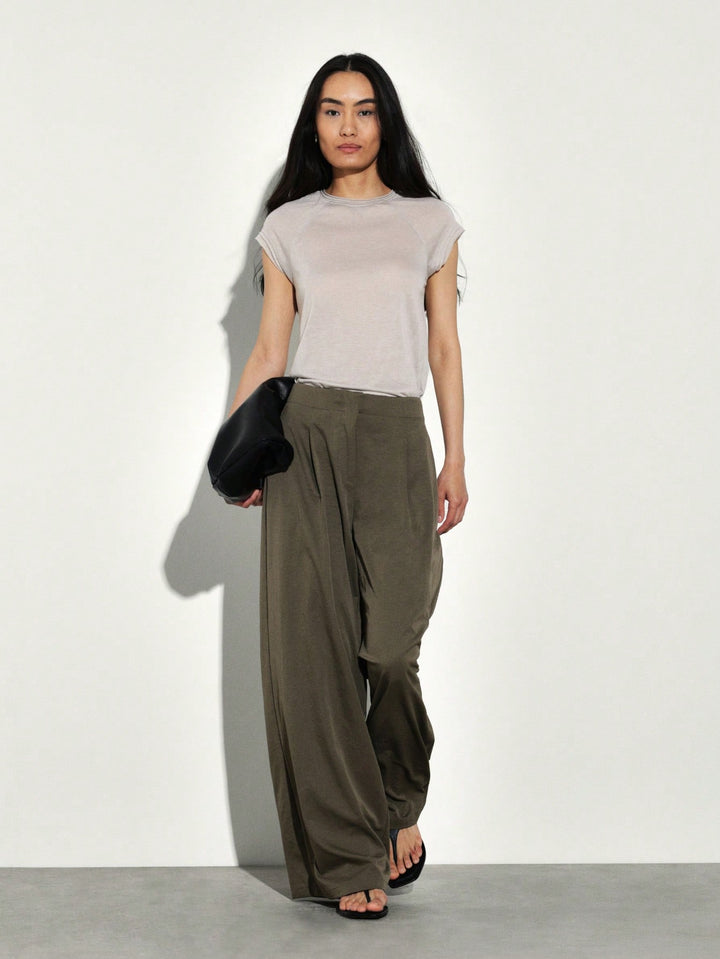 Pantaloni SHEIN, kaki