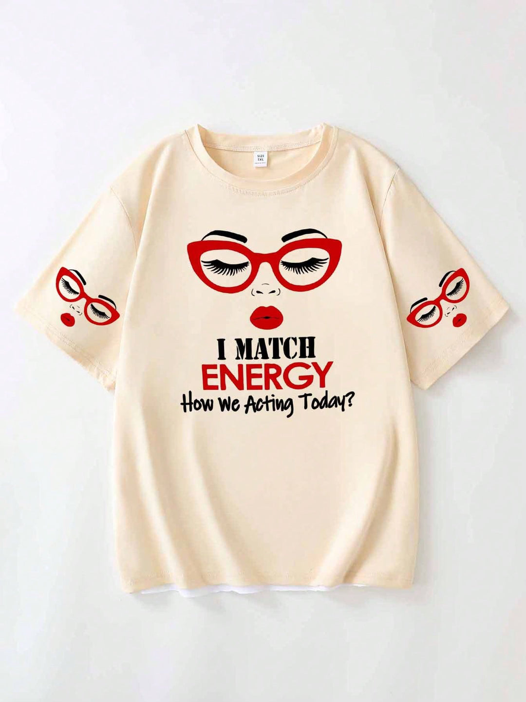 Tricou SHEIN, bej