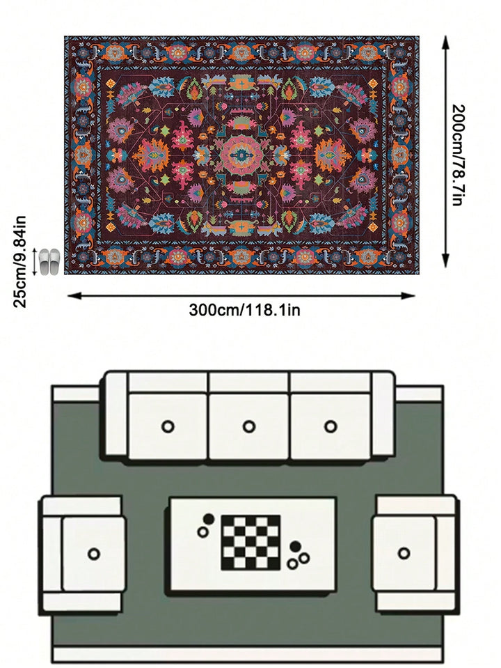 Covor SHEIN, mix culori