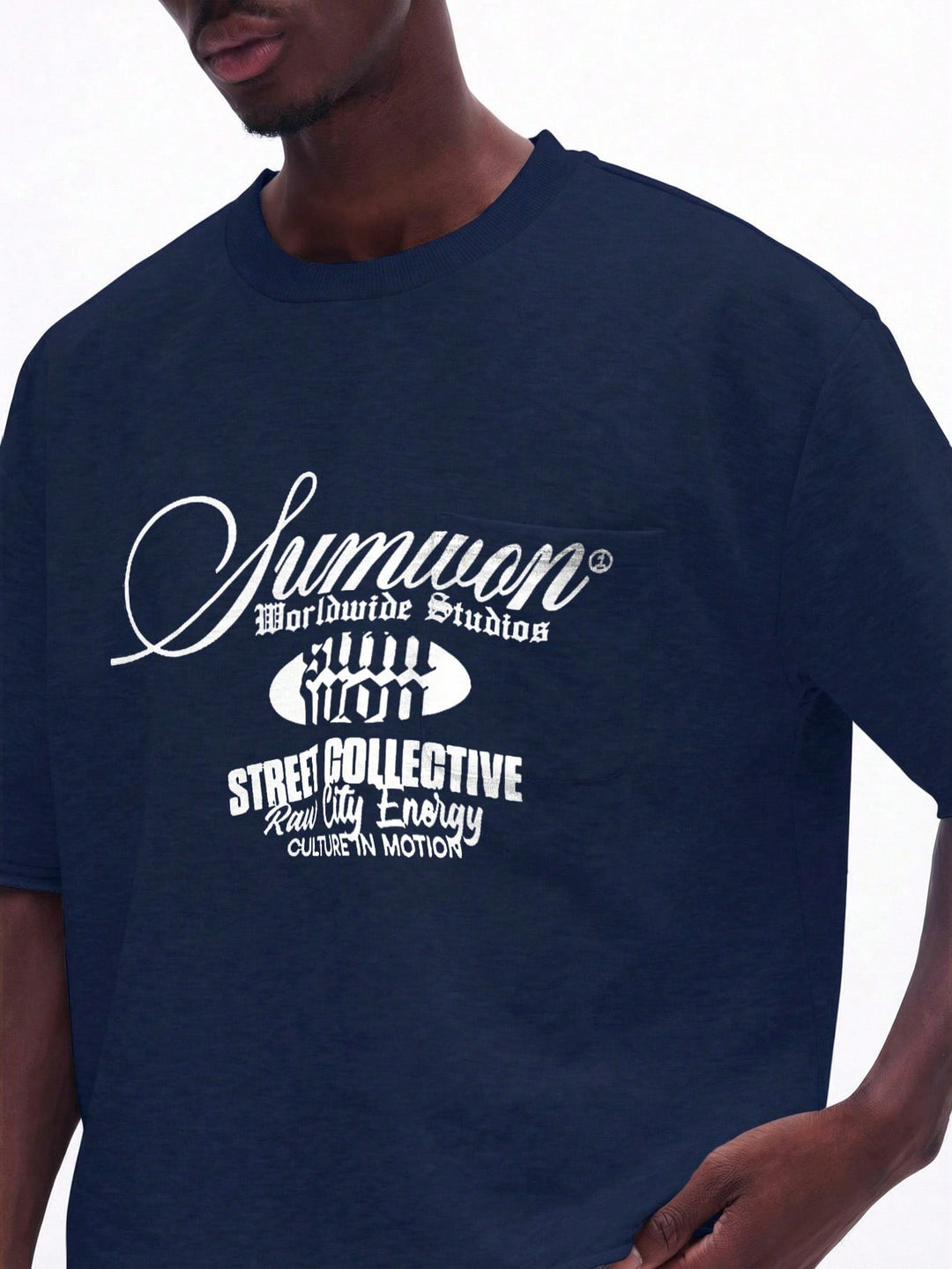 Tricou SHEIN, albastru