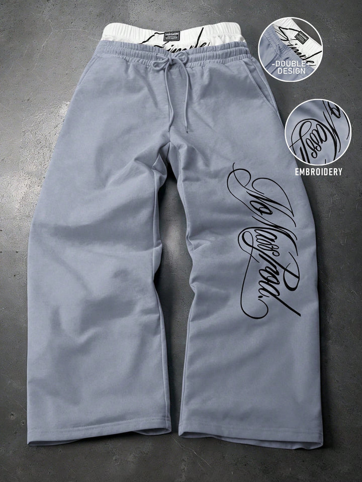 Pantaloni SHEIN, albastru