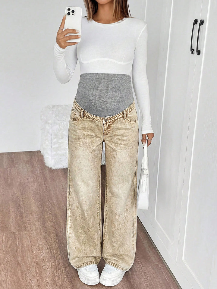 Jeans SHEIN, kaki