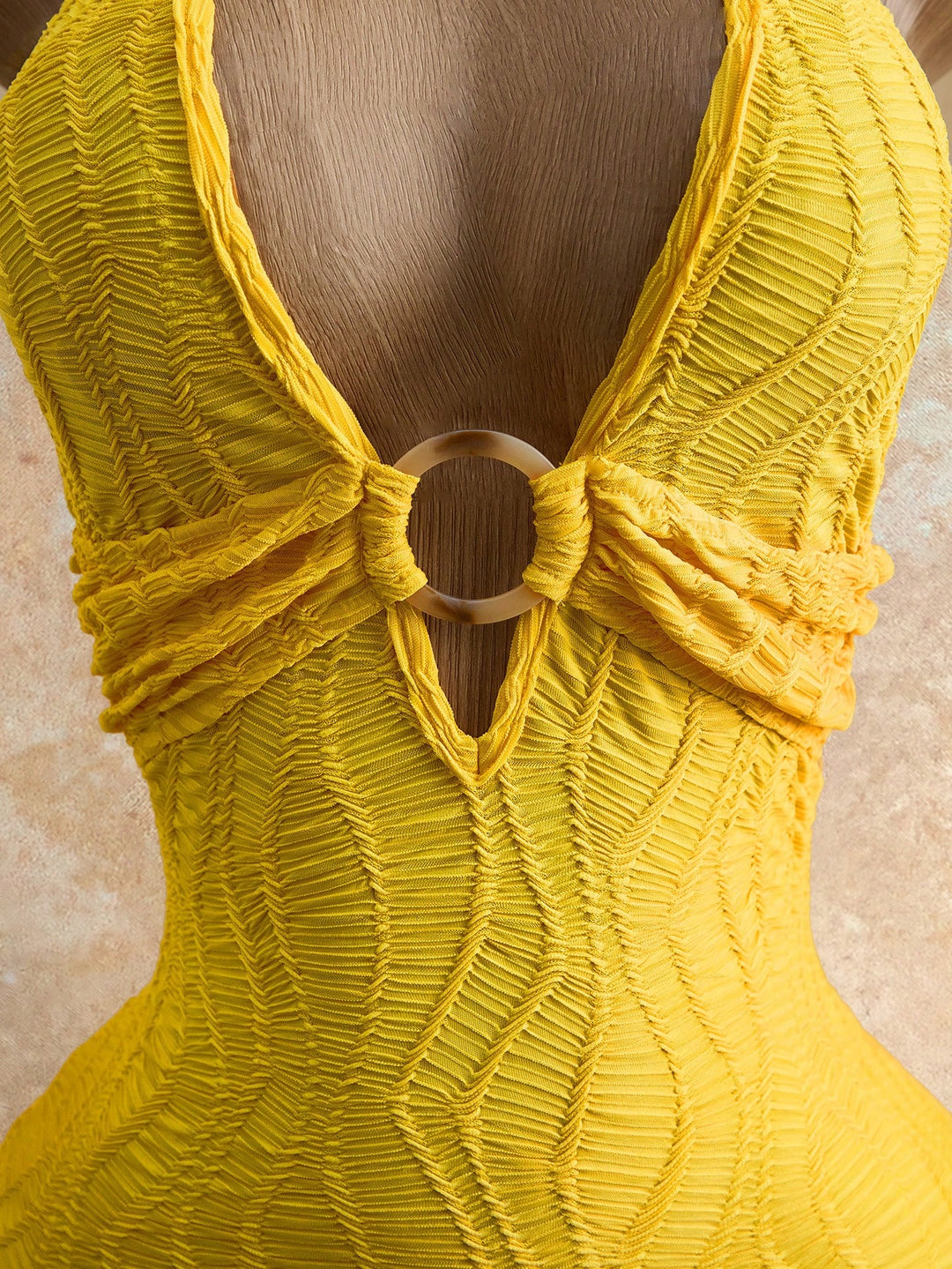 Rochie scurtă SHEIN, galben
