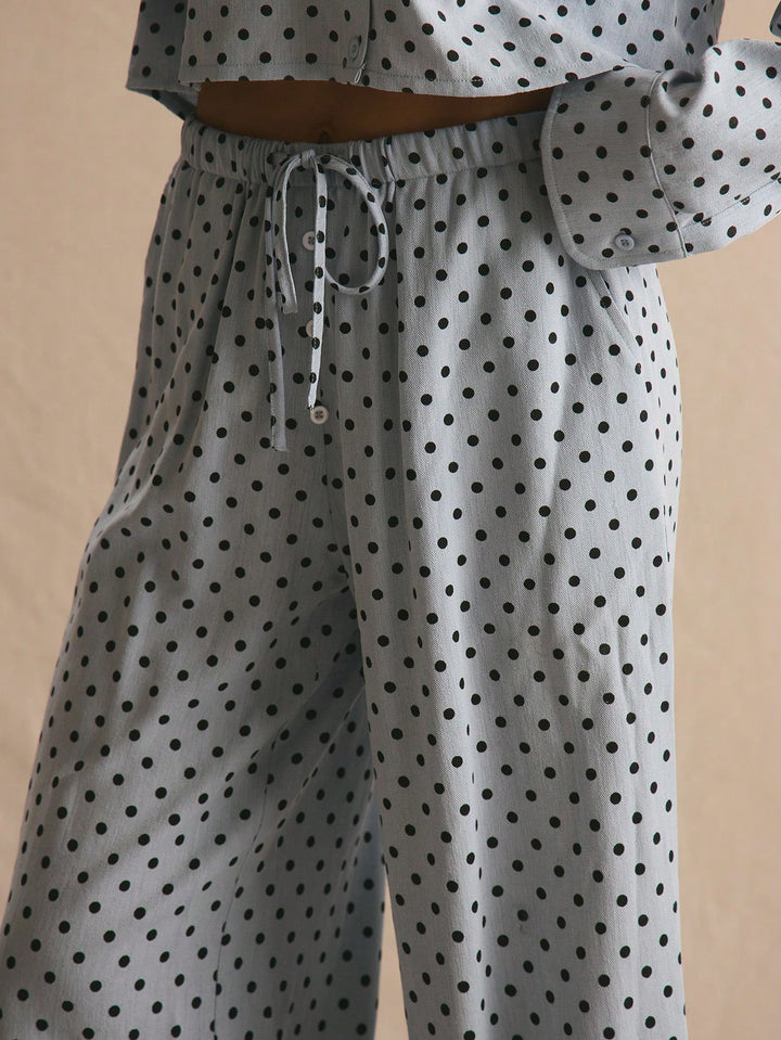 Pantaloni SHEIN, albastru