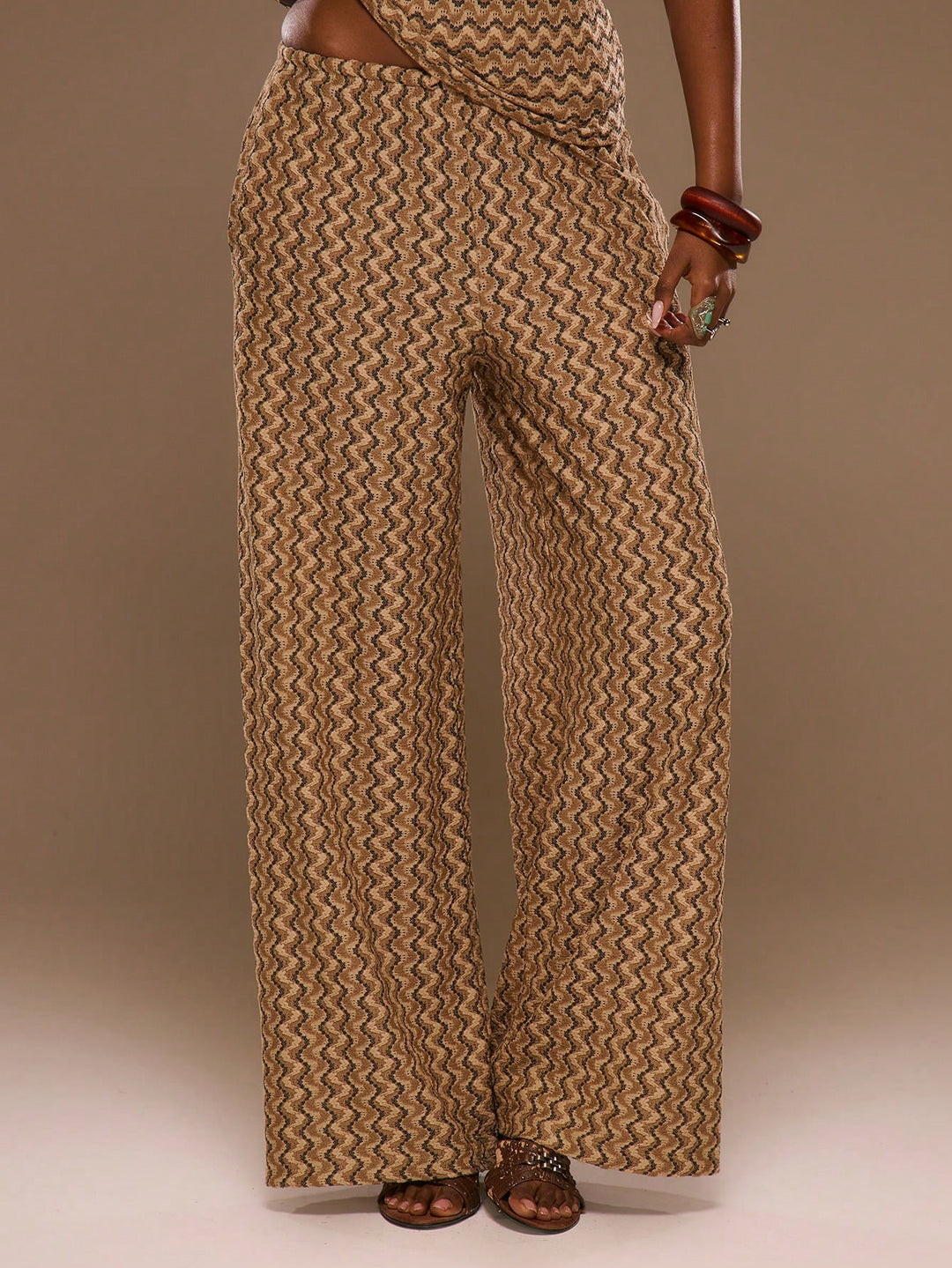 Pantaloni SHEIN, kaki