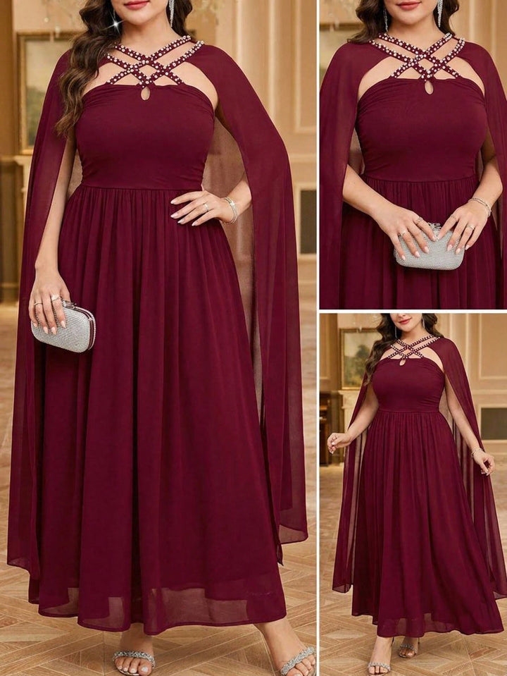 Rochie SHEIN, vișiniu