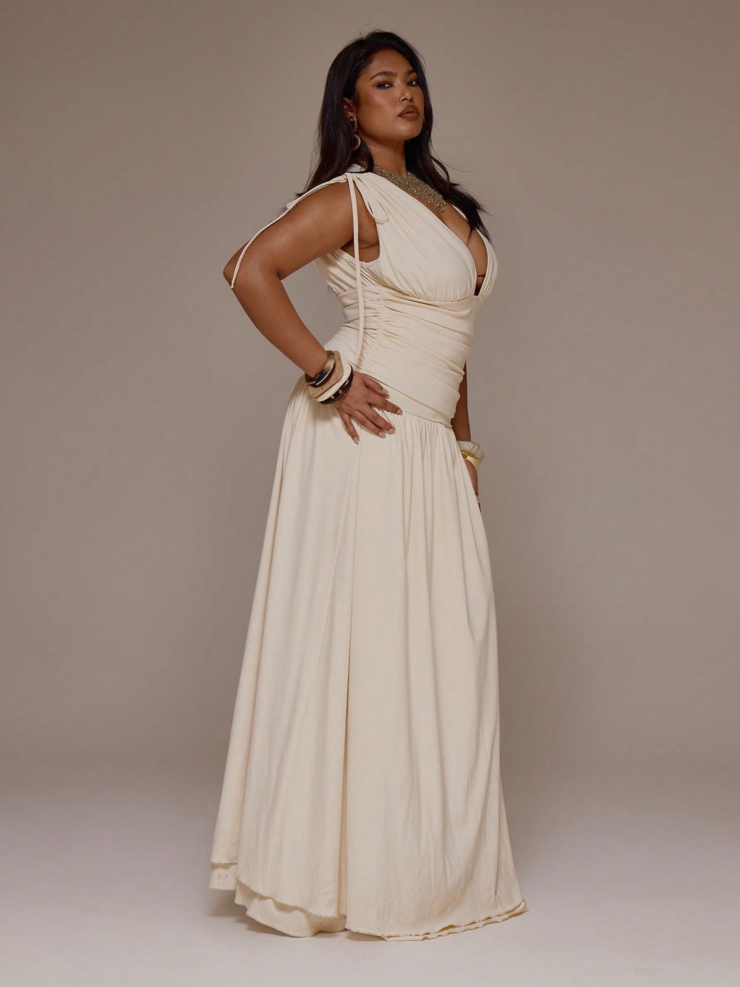 Rochie SHEIN, crem