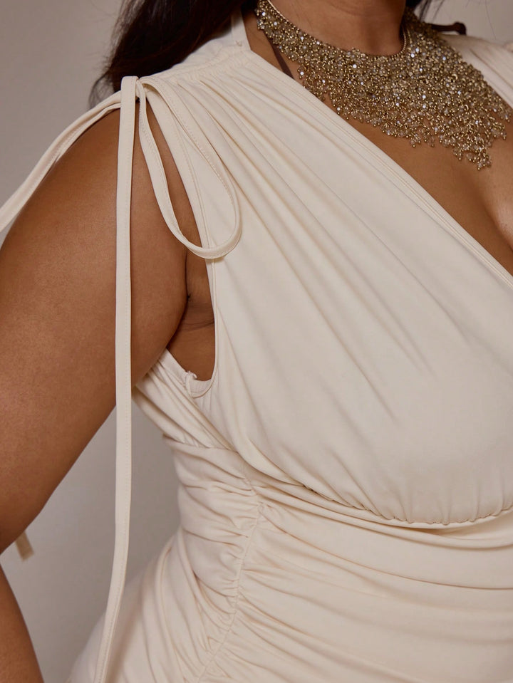 Rochie SHEIN, crem