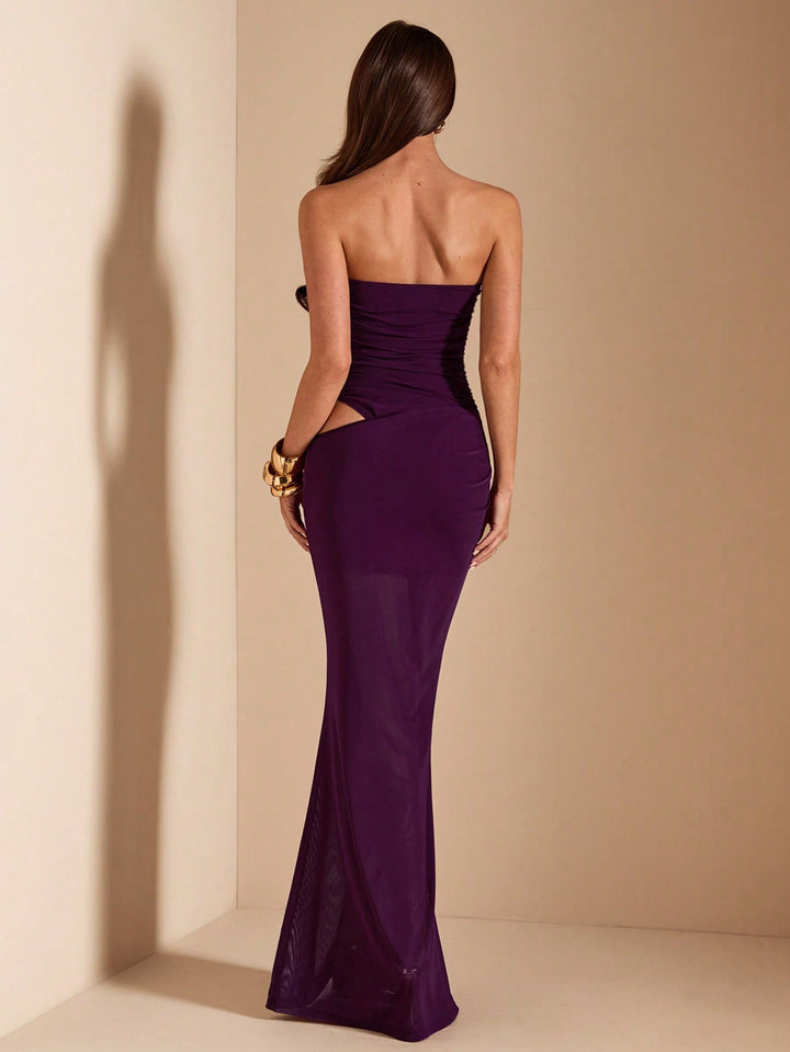 SHEIN maxi ruha, lila