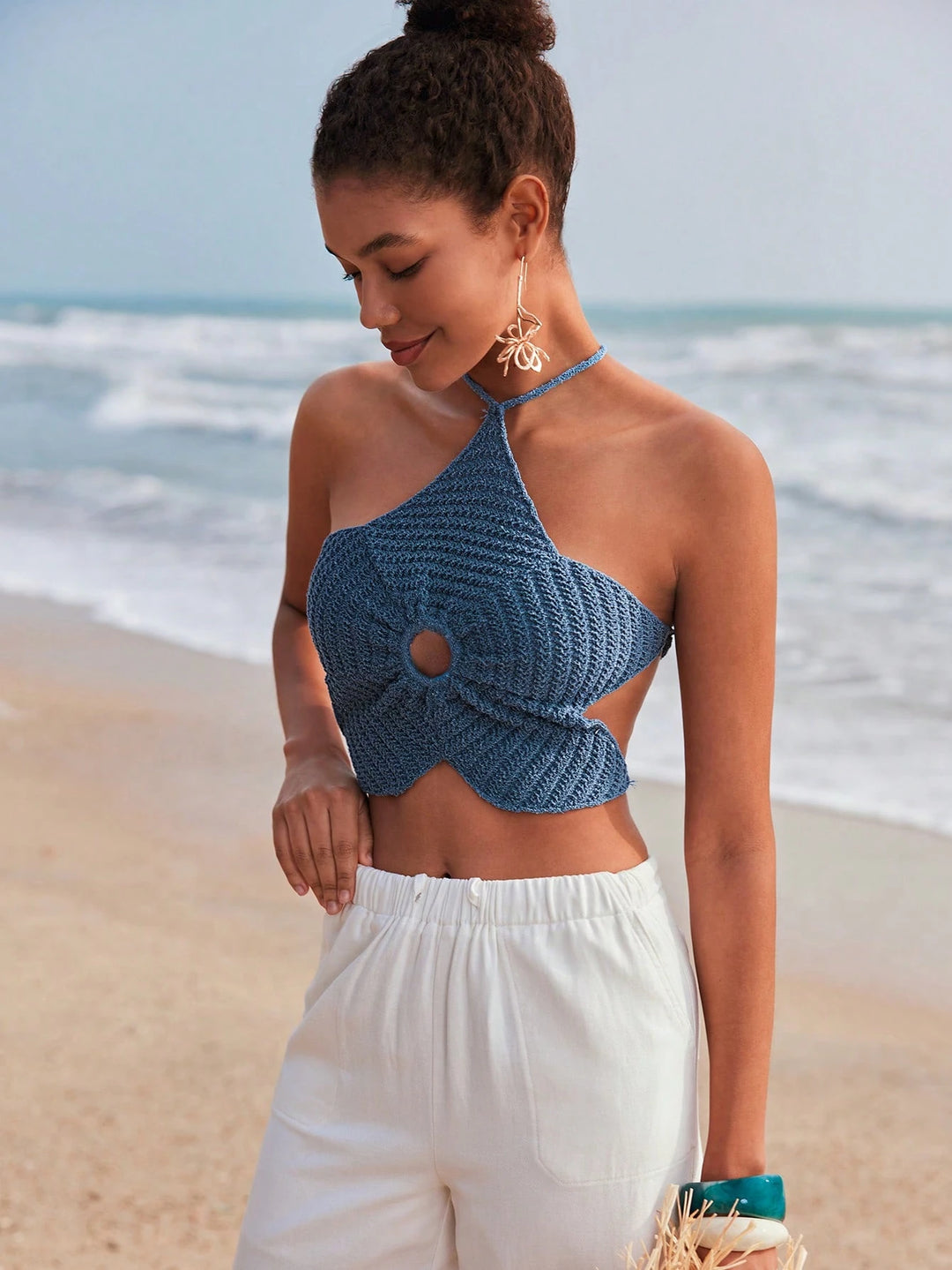 Top SHEIN, albastru